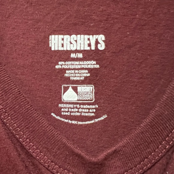 Hershey’s Tee Shirt Unisex Medium VGUC - Picture 2 of 4